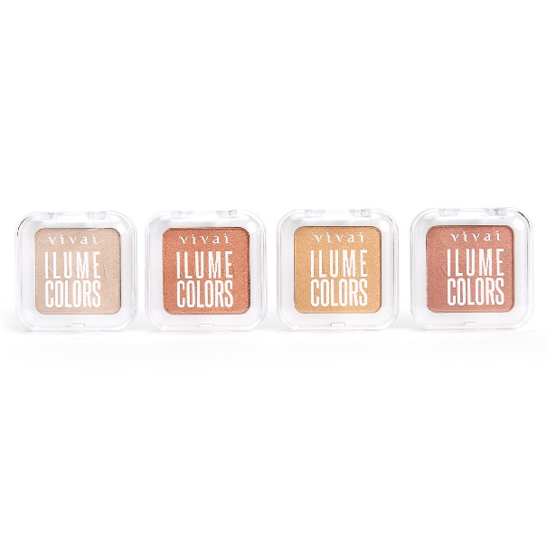 Ilume Colors Iluminador em 4 cores vivai | Shopee Brasil