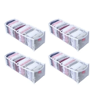 4 Organizadores De Gaveta Colmeia Calcinha/Cueca