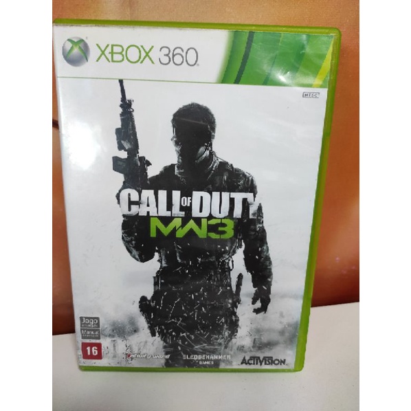 Kit 2 Jogos Battlefield 3+ Call of Duty MW3 Xbox 360 Mídia Digital