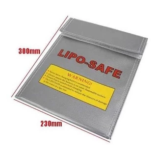 Saco Anti Chama P/ Bateria Lipo Safe Bag 300x230mm