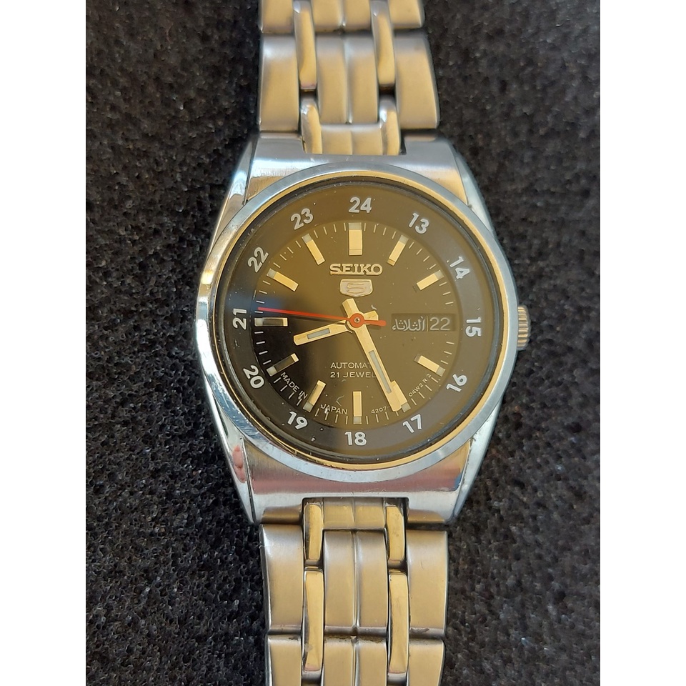 Relogio Feminino Seiko 5 Automatico Semi-novo na Caixa Original.
