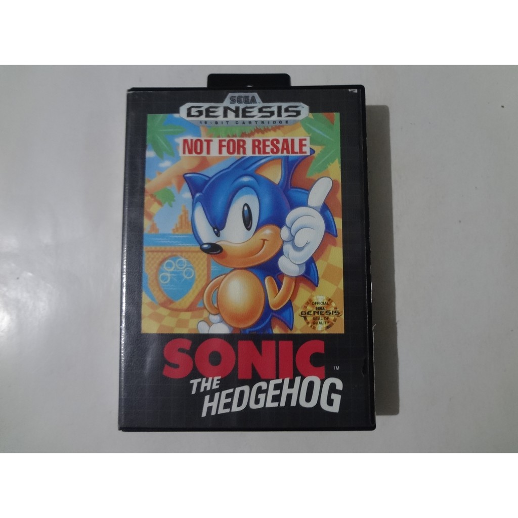 Sonic The Hedgehog Genesis Mega Drive Original #1751