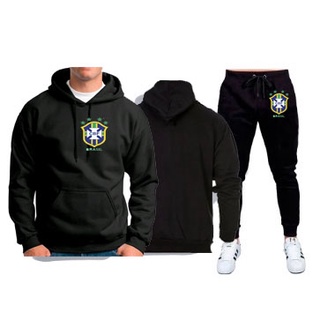 Conjunto moletom seleção store brasileira