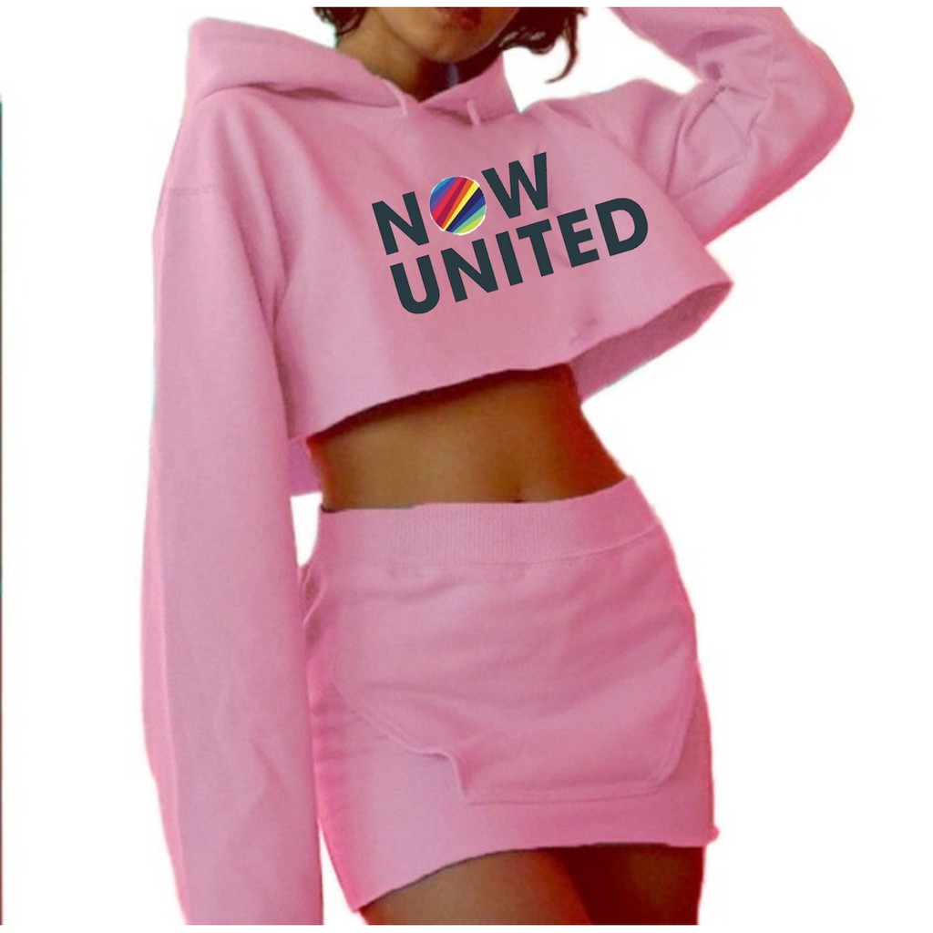 Moletom feminino best sale now united