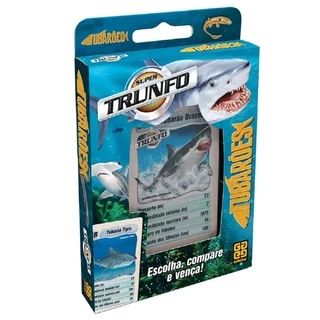 Jogo Super Trunfo Tubarões 01491 - Grow