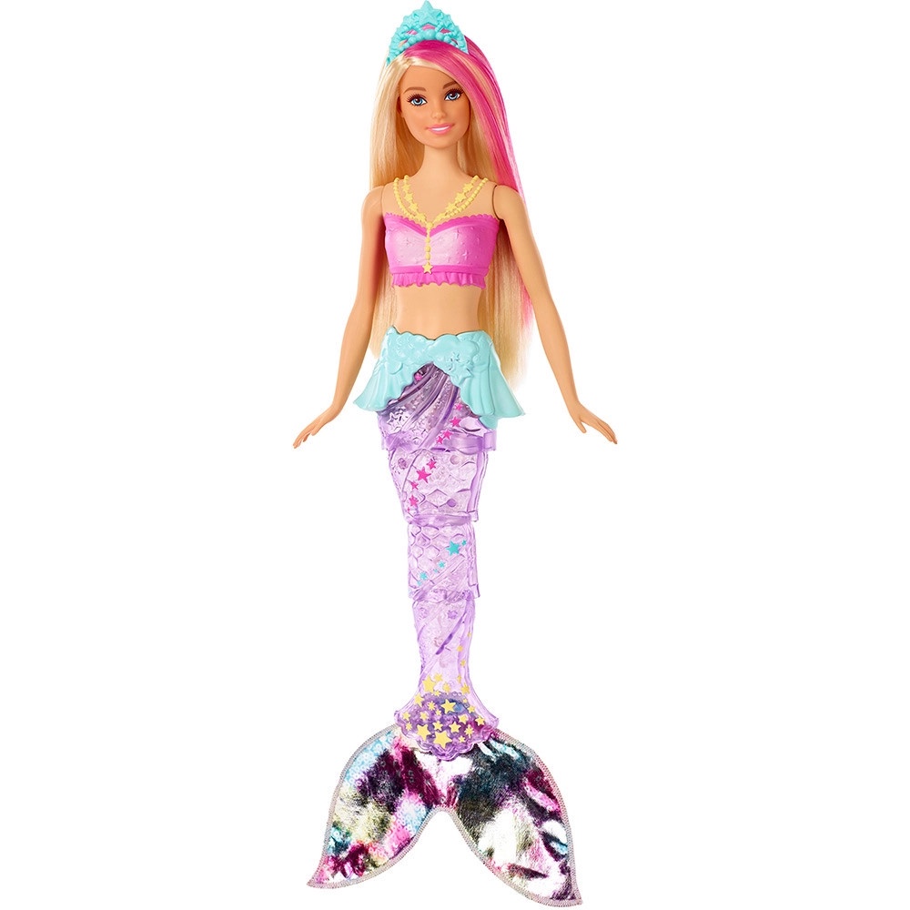 Barbie Dreamtopia Sereia Com Luzes Cintilantes - HDJ36 - Mattel