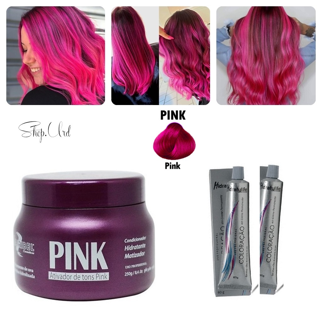 Tinta Pra Cabelo Rosa Pink, Cosmético Feminino Avon Nunca Usado 91918583