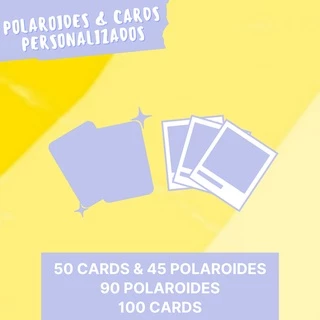 kit 45 fotos, 50 Photoards personalizados KPOP.