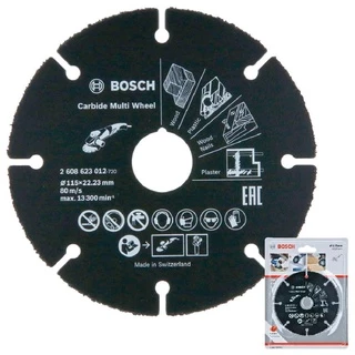 Disco Especial Para Madeira para Esmerilhadeira 115MM BOSCH