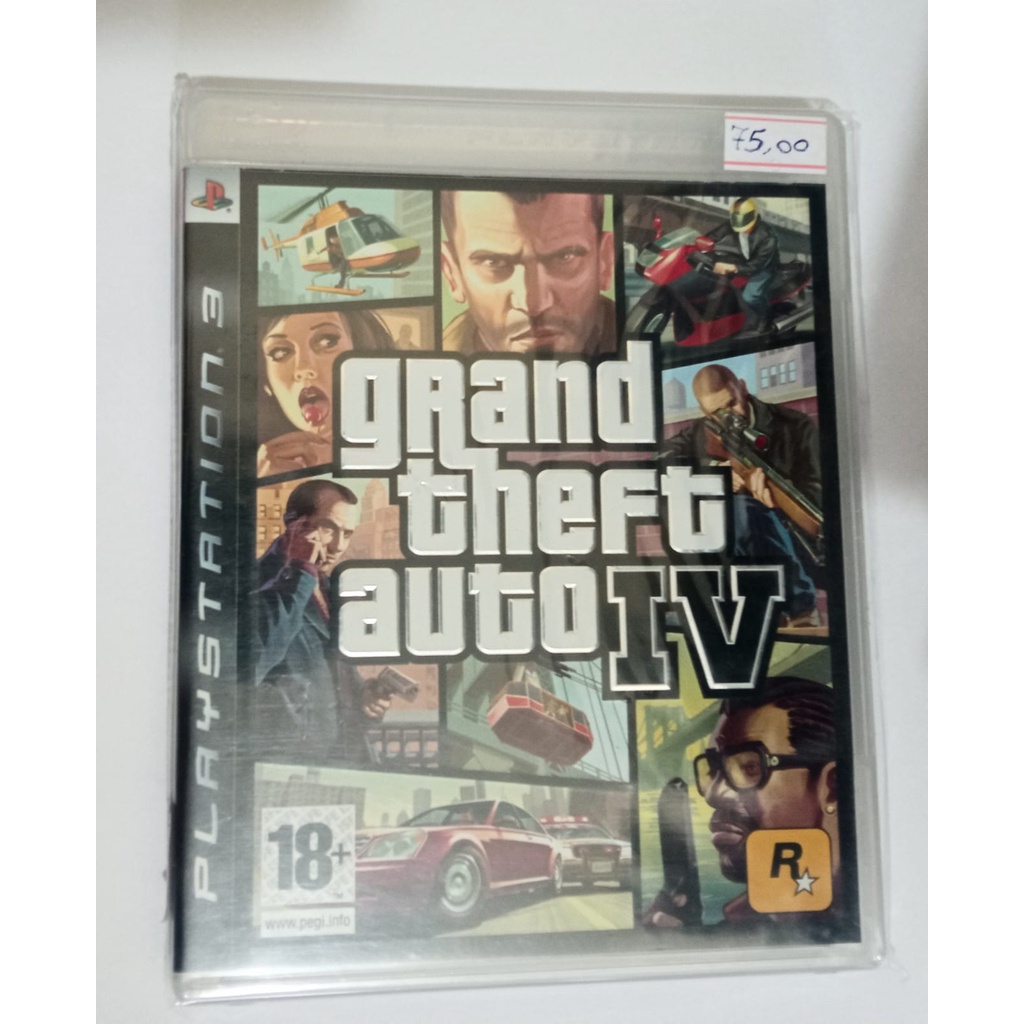 PS3 - Jogo GTA V - Grand theft Auto do Vídeo Game Playstation 3 - PS3