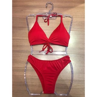 Biquini Aviador Asa Delta Moda Praia Blogueira Feminina Verão Conjunto Com Bojo G (Inova Stilo)