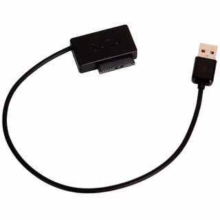 Cabo Adaptador Usb Para Cd Dvd Gravador Notebook Sata