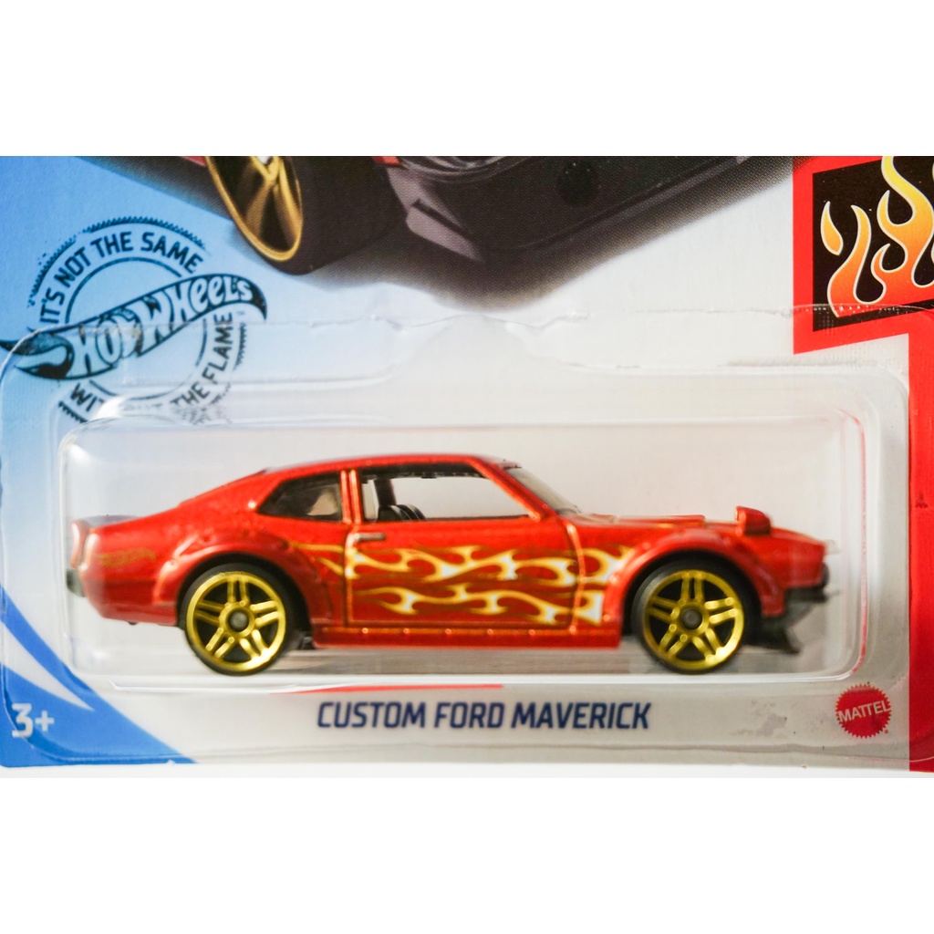 Carrinho Hot Wheels Custom Ford Maverick Flames Mattel na Americanas  Empresas