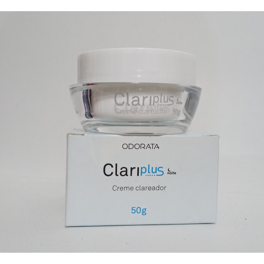Clariplus Creme Clareador Noite 50g | Shopee Brasil