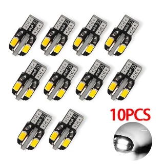 20PCS Lâmpada LED T10 Alto Luminoso 4300K 194 168 Canbus 5730 8SMD Luz De Sinalização Automática Largura Para Carro Mapa Interior Luzes De Cúpula 12V