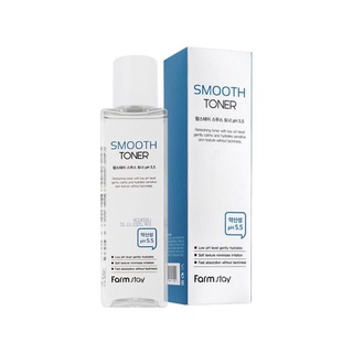 farmstay smooth toner ph 5.5 200g