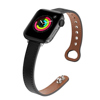 Pulseira Cuff Bracelete de Couro Marrom compativel com Apple Watch Ultra  49mm e Apple Watch 45mm 44mm 42mm - Marca LTIMPORTS