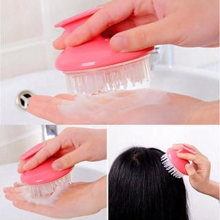 Escova Massageador De Couro Cabeludo E Anti Caspa De Cabelo