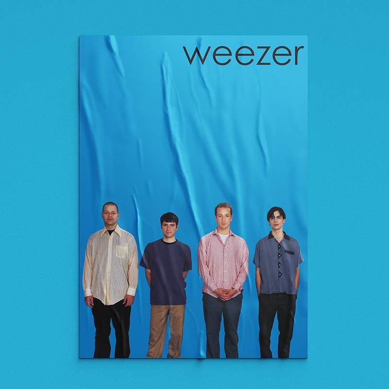 Poster Weezer - Blue Album / Tamanho A3 | Shopee Brasil