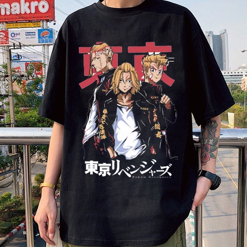 Camiseta 100% algodão com estampa de Mikey de Tokyo Revengers. - Camisetas  anime 30.1 penteada e reforçada, 100% algodão estampa no tamanho Gigante!