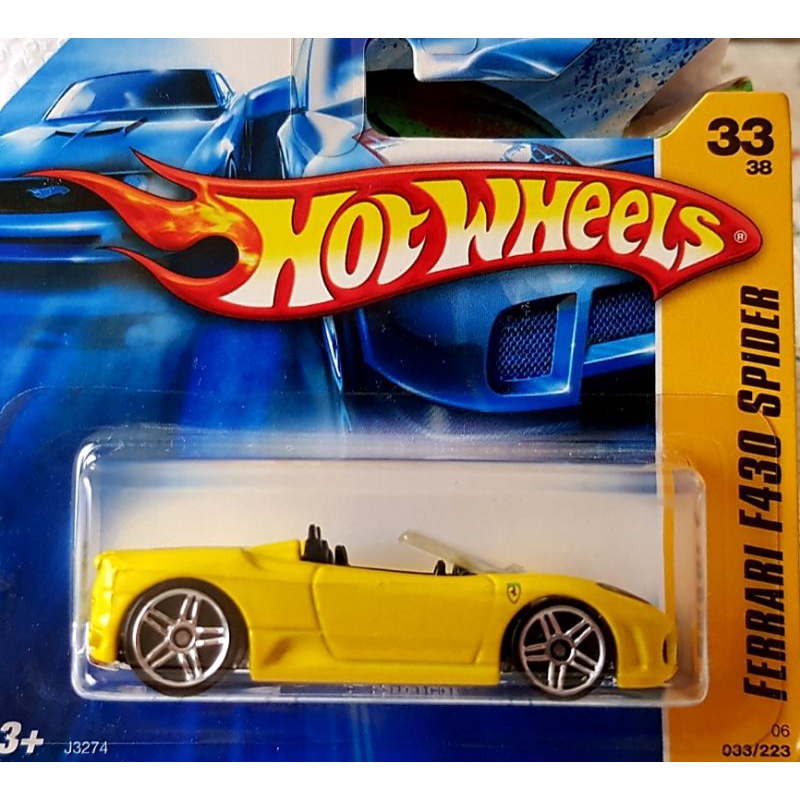 Hot wheels cheap ferrari f430 spider