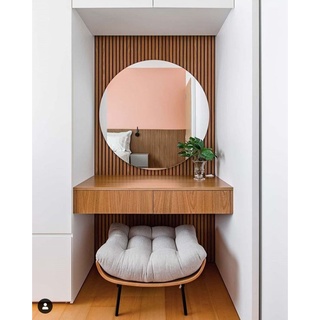 Espelho Redondo Decorativo 60 cm Decoração Quarto Banheiro