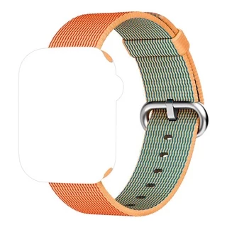 Pulseira Nylon Fecho Gold Red Compatível com Apple Watch