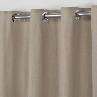 Cortina Flame De Linho E Forro Sala/quarto 2,80 X 2,30