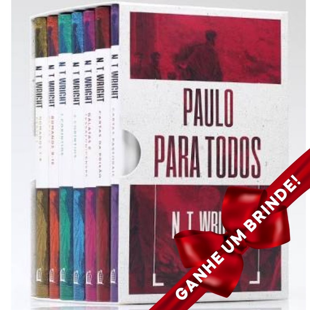 Box 7 Livros | Paulo Para Todos | N. T. Wright Cristão Evangélico ...