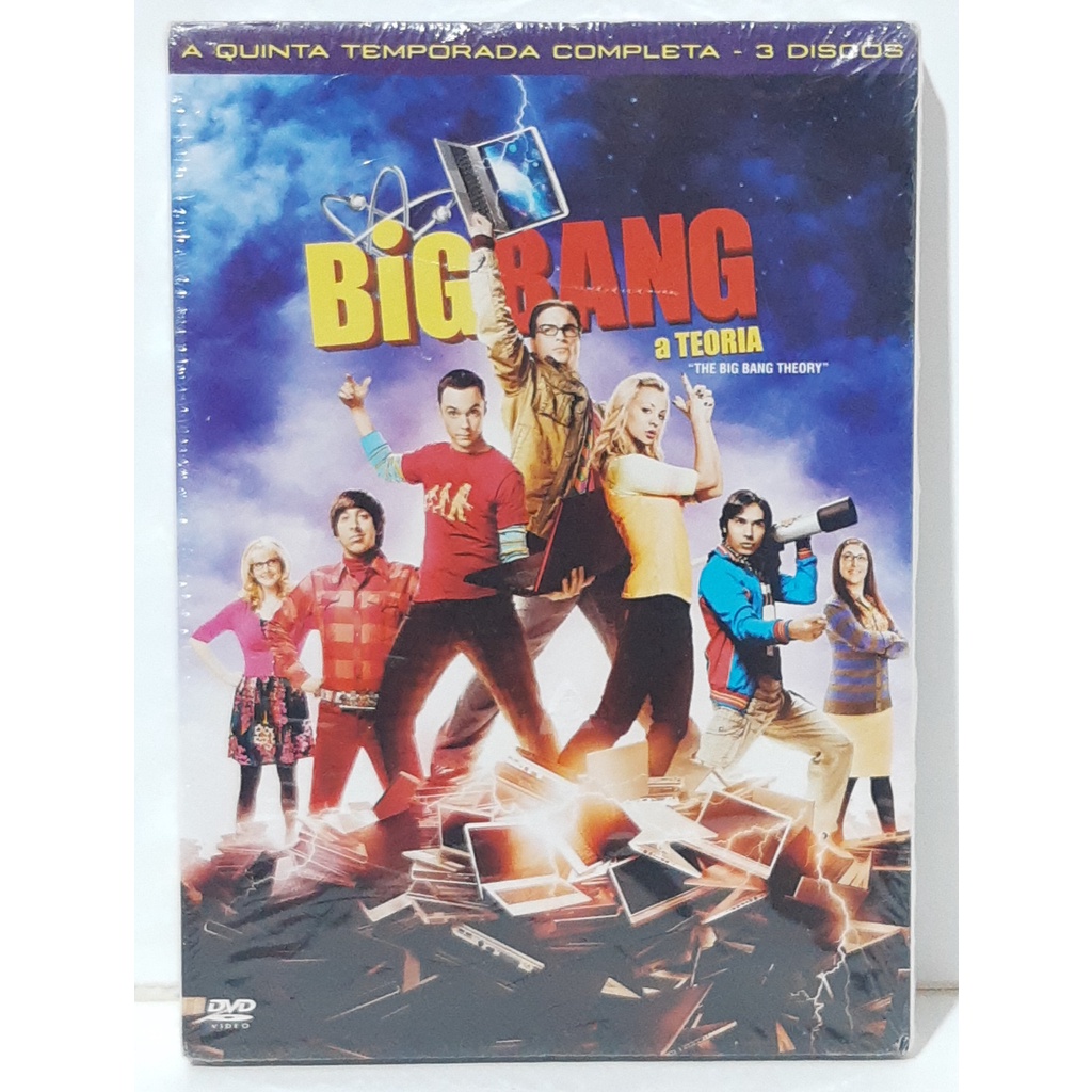 DVD The Big Bang Theory 5 temporada (Lacrado) | Shopee Brasil