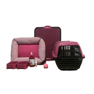 Kit Pet confort Cachorro Xixi Sim/Não Transporte Cama Luxo Completo P ao G