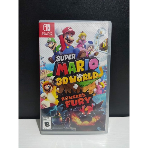 Cartão de jogo Nintendo Switch, Super Mario, 3D World Bowsers Fury, 100%  Oficial, Cartão de jogo físico original, OLED Lite - AliExpress