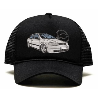 Boné Trucker Chevrolet - Silverado - Areia - Chevrolet Fan Store