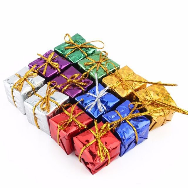12 Presente Enfeite para Árvore de Natal