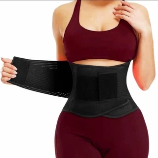Cinta Térmica Modeladora Abdominal para Postura Ajustável Unissex Dupla Compressão Hot
