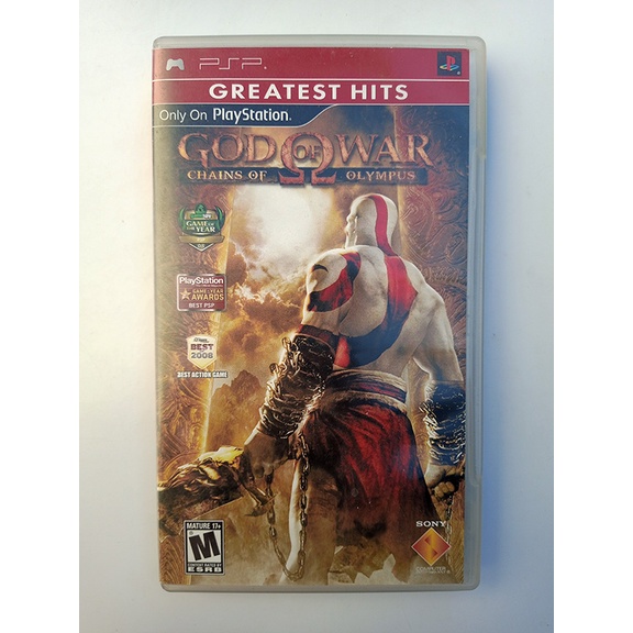  God of War: Chains of Olympus: Greatest Hits for Sony PSP :  Video Games