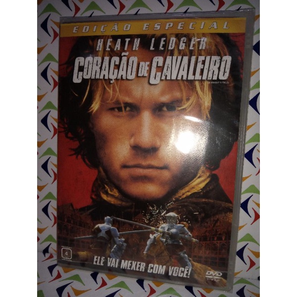 Coração de Cavaleiro DVD (Novo/Lacrado Ed. 2002 Videolar)