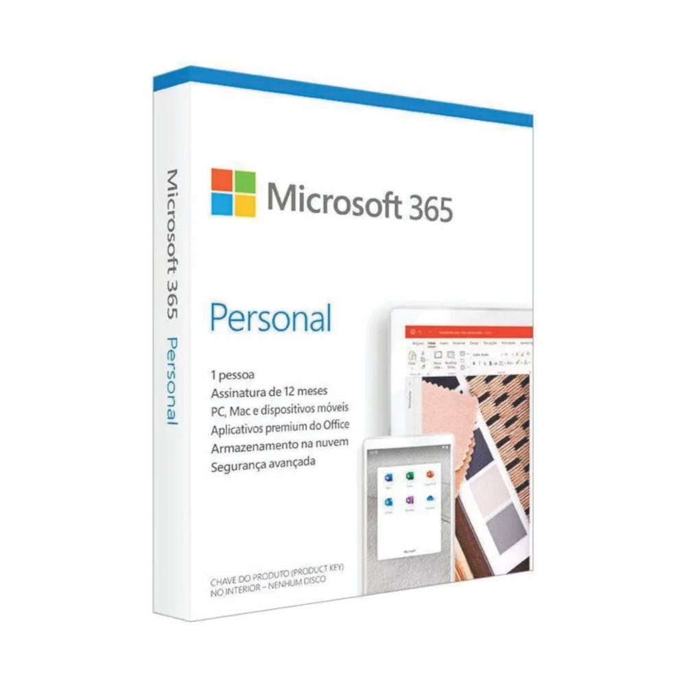 Imagem do produto Microsoft Office 365 Personal PC / MAC (BOX) Licença anual