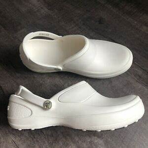 Crocs Mercy Work White | Shopee Brasil
