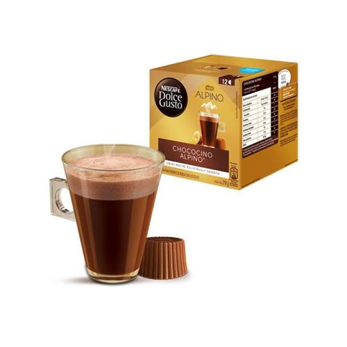 Cápsula Dolce Gusto Chococino Alpino Lançamento! Kit com 3 ou 5