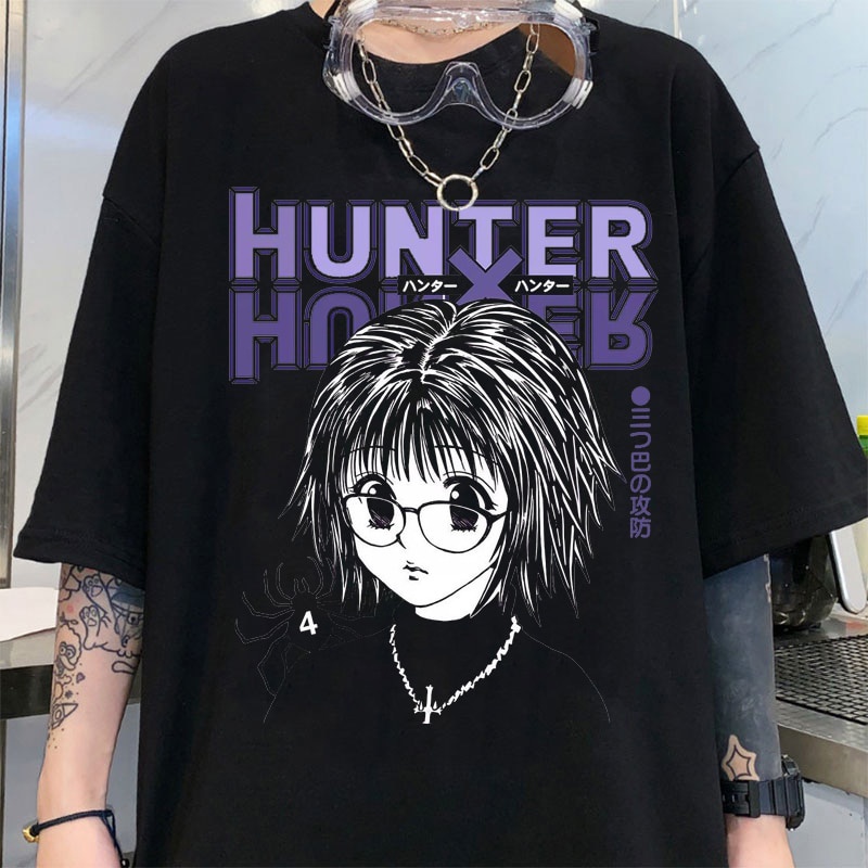 Camiseta Hunter X Anime Plus Size Góticas Coreano