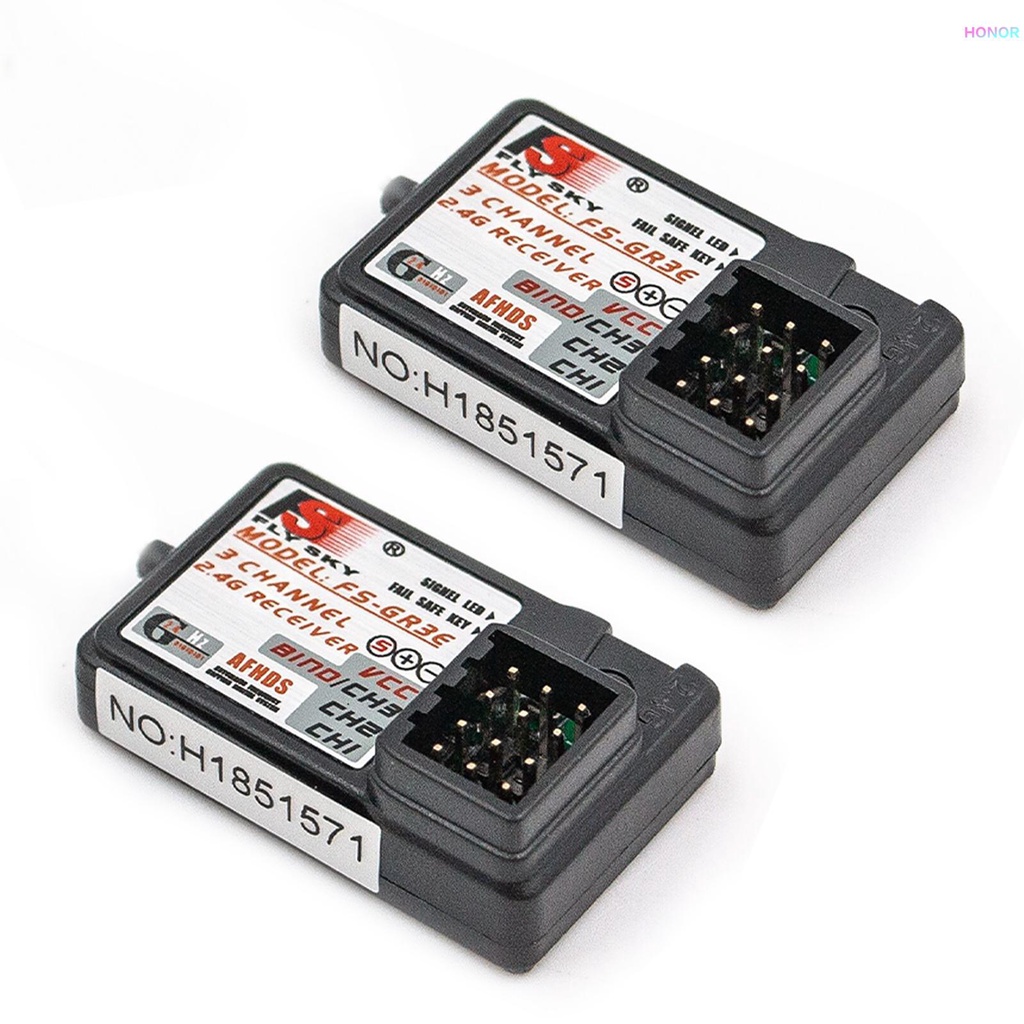 2 Unidades Flysky Fs-gr3e Afhds 2.4g 3ch Receptor Para Fs-gt | Envío Gratis