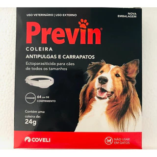 Coleira Antipulgas E Carrapatos Previn