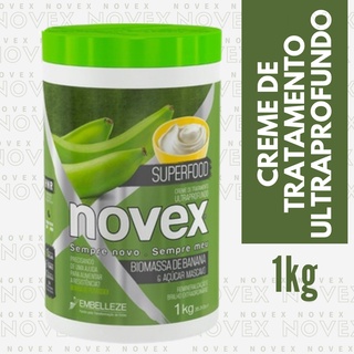 Creme de Tratamento Novex superfood biomassa de banana 1kg