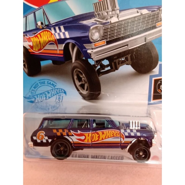 New in package HOT WHEELS HW Raceday '64 Nova wagon gasser & HW