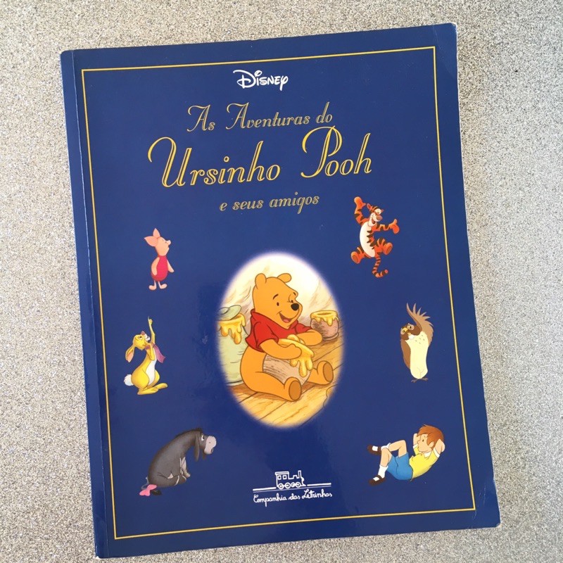 Livro As aventuras do Ursinho Pooh e seus amigos | Shopee Brasil