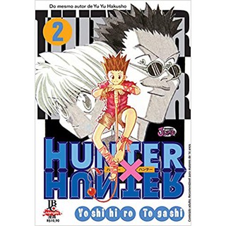 Mangá Hunter x Hunter Vol. 1 e 2 (volumes avulsos) Lacrado - Em