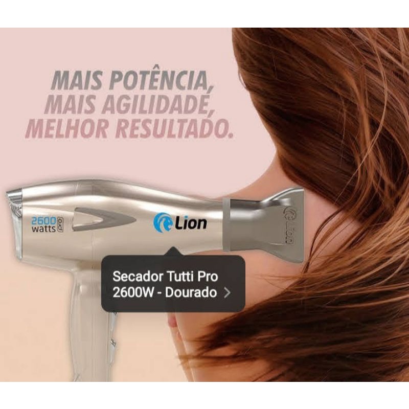 Secador Tutti 2400W - Rosé - Tensão 127V - Comprar Secador de