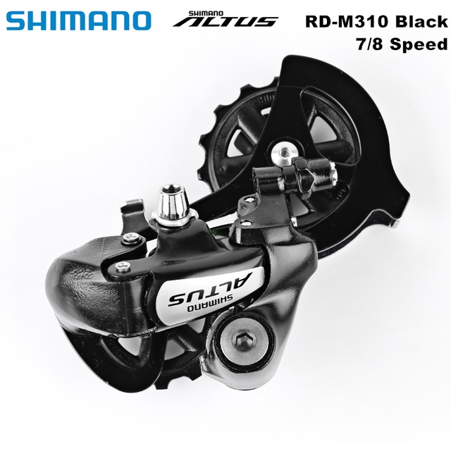 Deragliatore Posteriore Shimano Altus RD-M310 - 7-8 Velocità, Colore Nero, Per Mountain Bike (MTB) Cambio Shimano - Foto 12