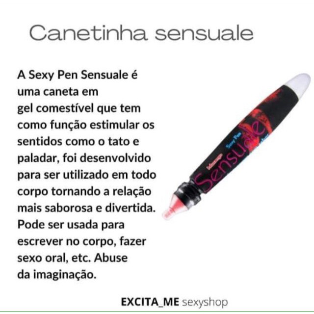 Caneta Sensuale Sexy Pen 20g Shopee Brasil 5293